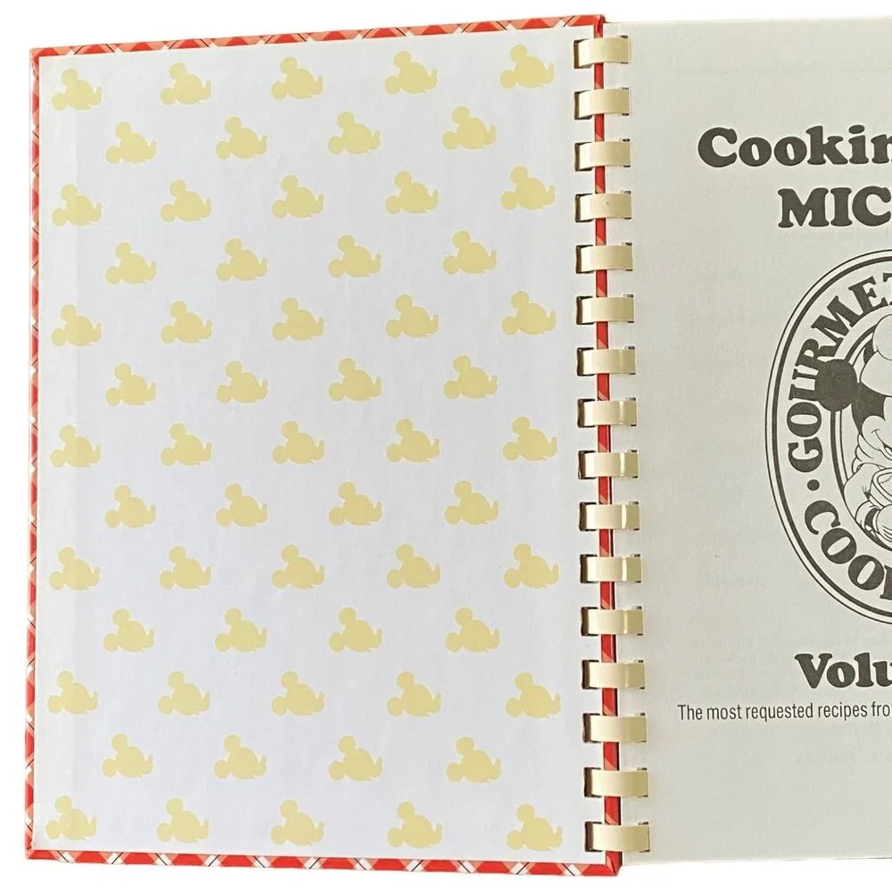 Disney Cooking with Mickey Volume II Gourmet Cookbook Vintage Y2K‎ Park Recipes